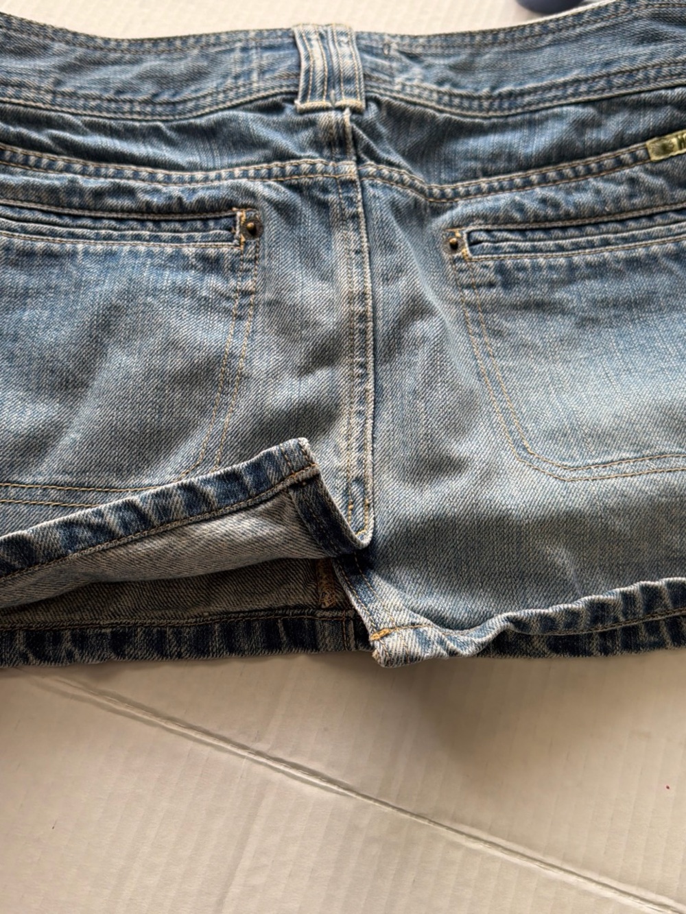 Hollister Light Wash Denim Jean Shorts